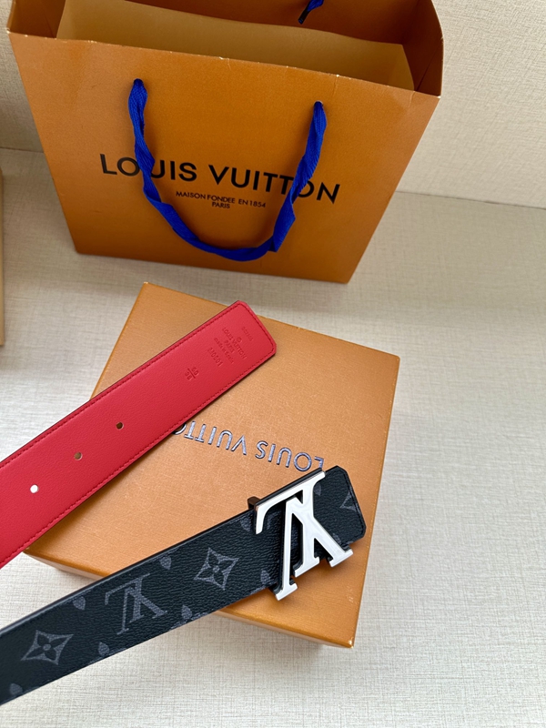 激安ルイヴィトンベルト素材ディテール